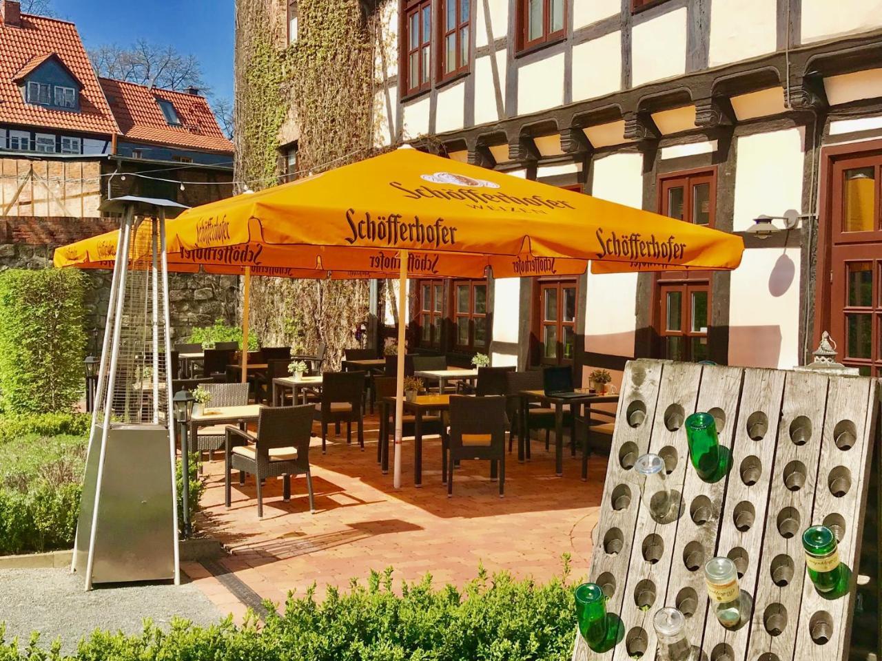 Hotel Halberstaedter Hof Halberstadt Exterior foto