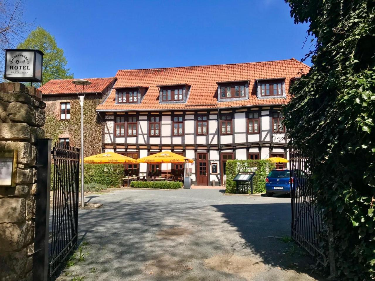 Hotel Halberstaedter Hof Halberstadt Exterior foto